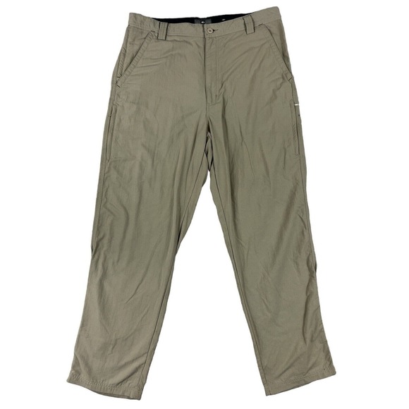 REI UPF‎ 50+ Men Hiking Khaki Pants Sz 34/32